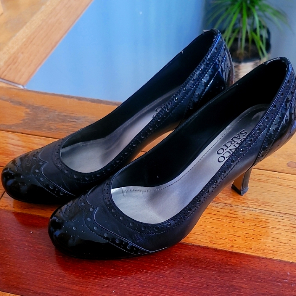 Franco Sarto Black Heels